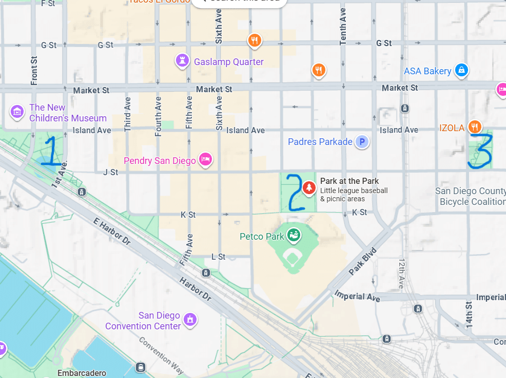 WALKING IN THE CITY: Downtown San Diego's J Street