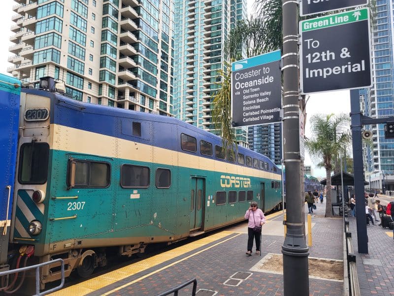 New-Coaster-Train-At-San-Diego-Convention-Center