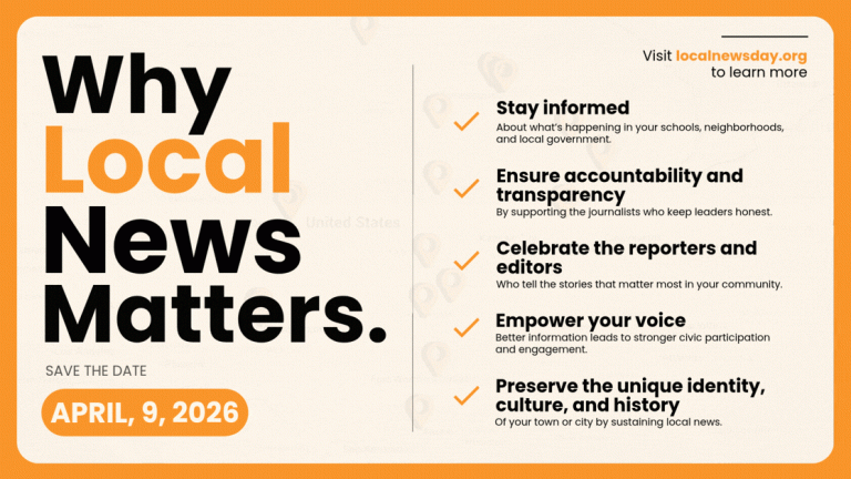 "Local News Day" Recognized By 1,300 Newsrooms Across The Country Local ...